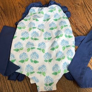 Little Bear Smocks hydrangea bubble